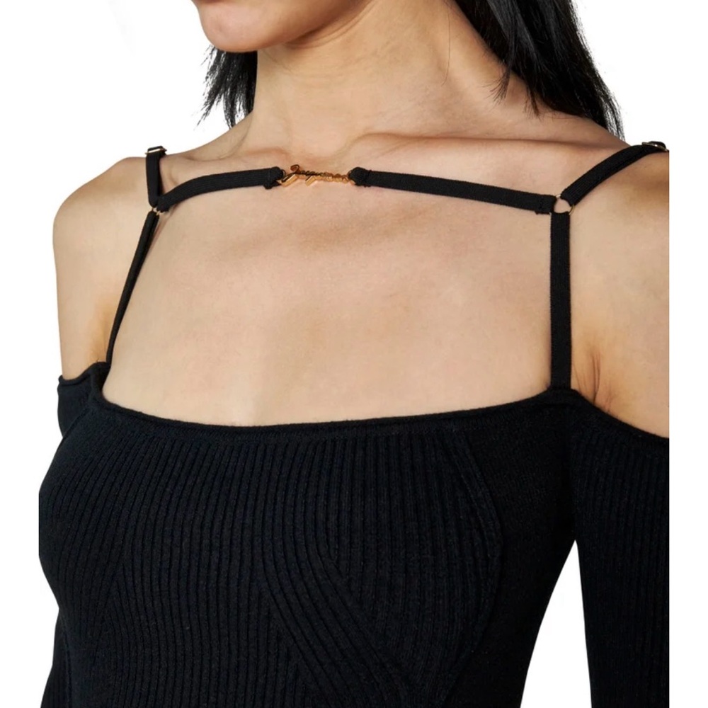 Jacquemus Black Long Sleeve Dress - Picture 4 of 4